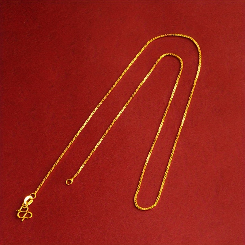 Women's Plated Water Wave Necklace — Elegant Accessory